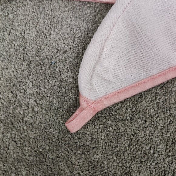 SPA Solutions Women's Hair Towel Wrap with Button Closure In Pink Powder Color - Picture 4 of 7